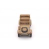 Cararama Volkswagen Typ 82 Kübelwagen Africa Corps Open Top 1941 - Flat Sand Yellow