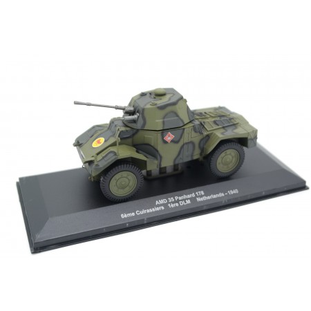 Altaya AMD 35 Panhard 178 6éme Cuirassiers 1ére DLM Netherlands 1940 - Camouflage