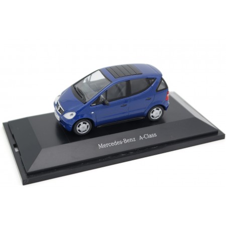 Herpa Mercedes-Benz A-Class A140 Classic W168 1997 - Deep Sea Blue Metallic
