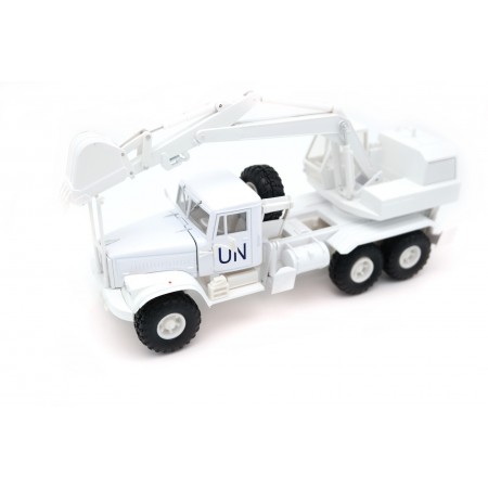 Nash avtoprom KrAZ-255B1 EOV-4421 UN 1967 - White