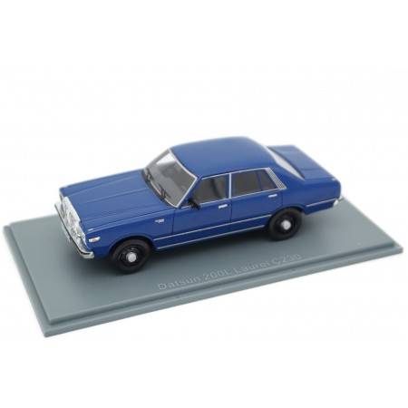 Neo Scale Models Datsun 200L Laurel C230 1977 - Midnight Blue
