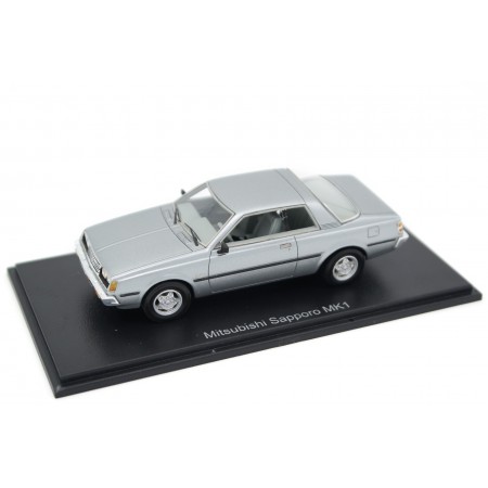 Neo Scale Models Mitsubishi Sapporo 2.0 GSR Mark 1 1982 - Italian Silver Metallic