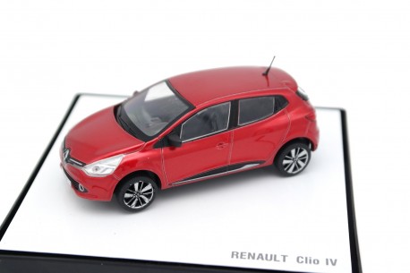 China Promo Models Renault Clio IV Phase 1 X98 2012 - Red Flame Pearl