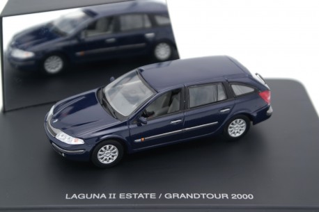 Universal Hobbies Renault Laguna Estate II Phase 1 K74 2001 - Navy Blue