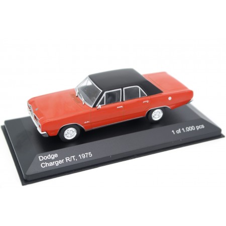 Whitebox Dodge Charger R/T 1975 - Sunset Orange with Black Roof