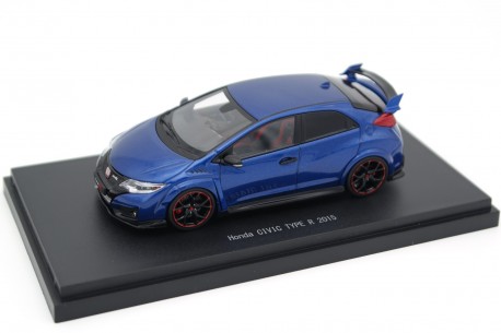 Ebbro Honda Civic Type R FK2 2015 - Brilliant Sporty Blue Metallic