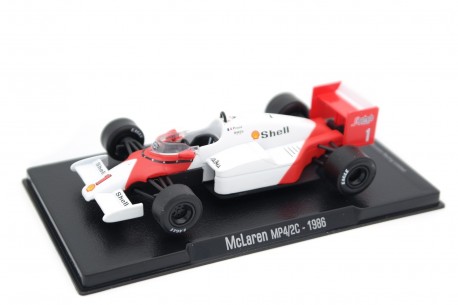 Altaya McLaren MP4/2 #1 "Marlboro McLaren International" World Champion Formula 1 1986 - Alain Prost