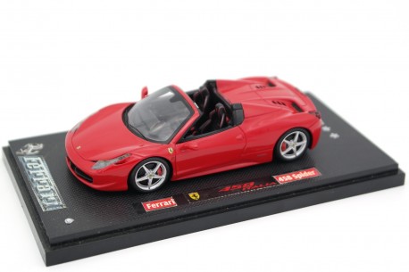 Fujimi/True Scale Miniatures Ferrari 458 Italia 8C Spider 2012 - Rosso Corsa