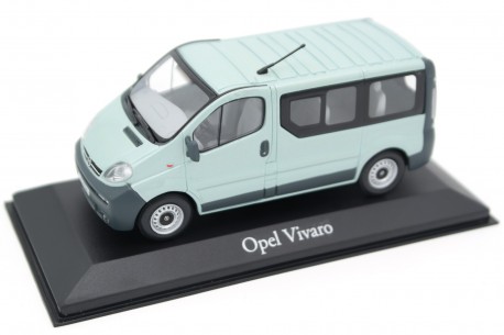 Minichamps Opel Vivaro A Bus L1H1 2002 - Space Green Metallic