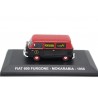 Altaya Fiat 600 Furgone "Mokarabia" 1958 - Amerant Red/Black