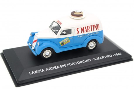 Altaya Lancia Ardea 800 Furgoncino "S.Martino" 1949 - Bright Blue/Light Beige