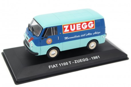 Altaya Fiat 1100 T "Zuegg" 1961 - Medium Blue/Aquamarine Blue