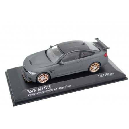 Minichamps BMW M4 GTS F82 2016 - Frozen Grey Matt Metallic