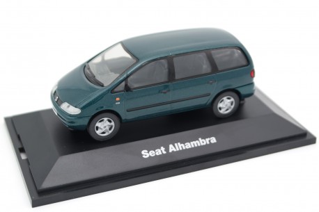 Herpa Seat Alhambra SXE 7V8 1996 - Yucca Green Metallic