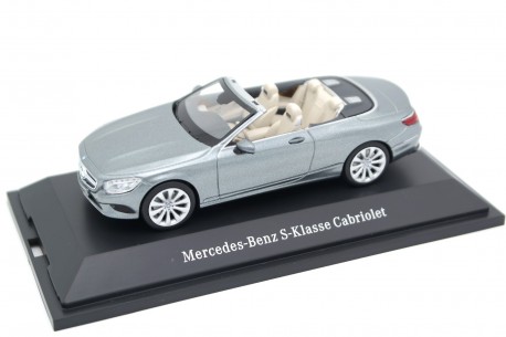 Kyosho Mercedes-Benz S-Class Cabriolet A217 2015 - Selenite Grey Metallic