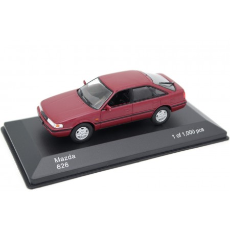 Whitebox Mazda 626 Hatchback GD 1987 - Claret Red Pearl