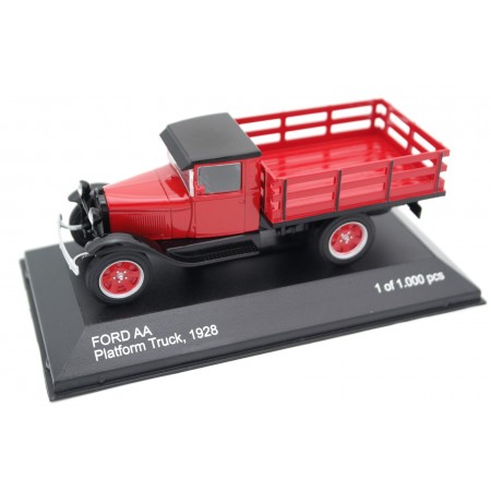 Whitebox Ford AA Platform Truck 1928 - Aurora Red