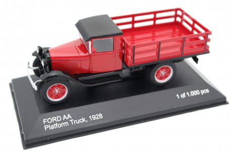 Whitebox Ford AA Platform Truck 1928 - Aurora Red