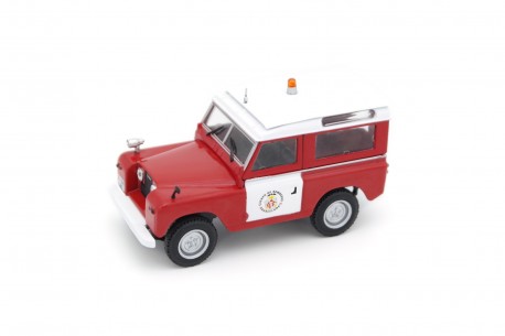 Salvat Land Rover Series II 88 Bomberos de Barcelona 1965 - Red/White