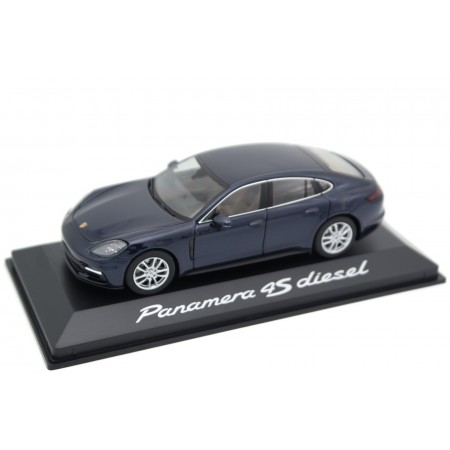 Herpa Porsche Panamera 4S Diesel 4.0 V8 971 G2 2016 - Night Blue Metallic