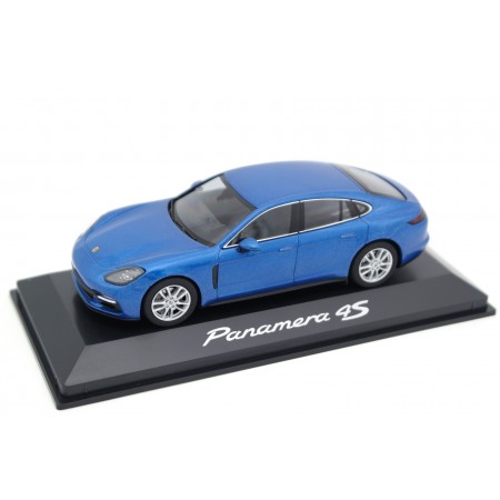 Herpa Porsche Panamera 4S 2.9 V6 971 G2 2016 - Sapphire Blue Metallic