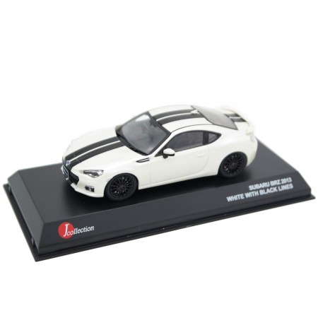 J-Collection Subaru BRZ ZC6 2013 - Crystal White Pearl with Black Stripes
