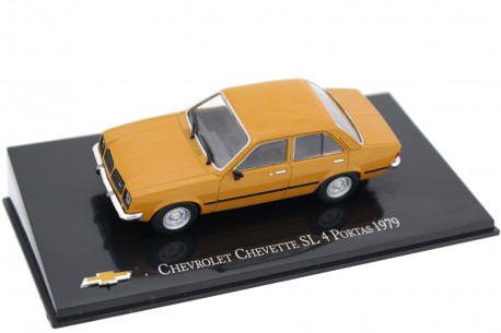 Hachette Chevrolet Chevette SL 4 Portas 1979 - Honey Mustard Yellow
