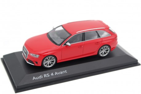 Minichamps Audi RS4 Avant B8 Facelift 2012 - Misano Red