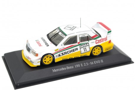 Minichamps Mercedes-Benz 190E 2.5-16 EVO II W201 #11 "Mass-Schons Racing" DTM Wunstorf 1992 - Jacques Laffite