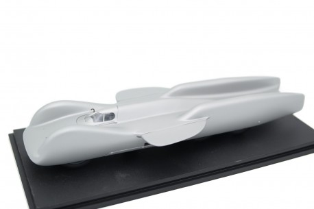Neo Scale Models Mercedes-Benz T80 Rekordwagen by Ferdinand Porsche 1939 - Silver Aluminum