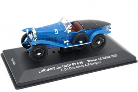 IXO Lorraine-Dietrich B3-6 Sport #5 "Societe Lorraine De Dietrichet Cie" Winner Le Mans 1925 - A.Rossignol/G. de Courcelles