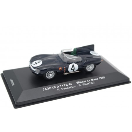 IXO Jaguar D-Type #4 "Ecurie Ecosse" Winner Le Mans 1956 - N.Sanderson/R.Flockhart