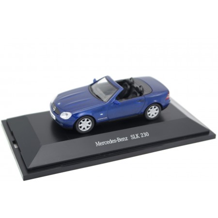 Herpa Mercedes-Benz SLK-Class 230 Kompressor R170 1996 - Linarite Blue Metallic