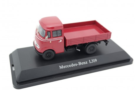Premium ClassiXXs Mercedes-Benz L319 Pritschenwagen 1955 - Medium Red