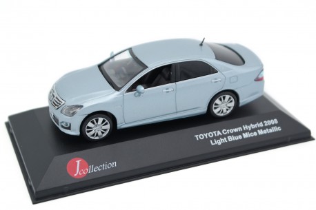 J-Collection Toyota Crown Hybrid S200 2008 - Light Blue Mica Metallic