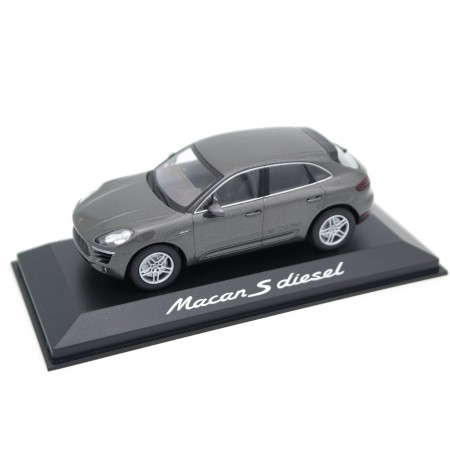 Minichamps Porsche Macan S Diesel 3.0 V6 95B 2014 - Agate Grey Metallic