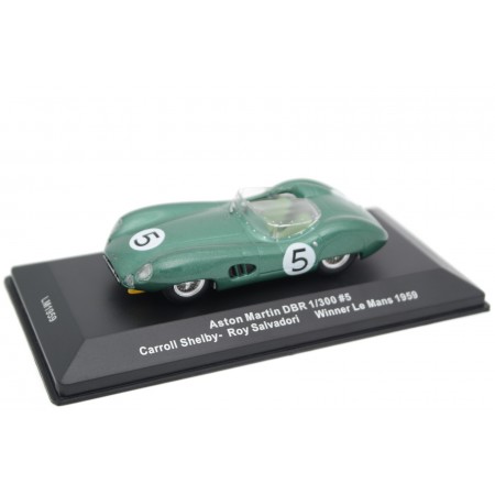 IXO Aston Martin DBR1/300 #5 "David Brown Racing Dept" Winner 24 Hours of Le Mans 1959 - R.Salvadori/C.Shelby