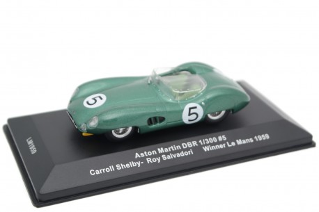 IXO Aston Martin DBR1/300 #5 "David Brown Racing Dept" Winner 24 Hours of Le Mans 1959 - R.Salvadori/C.Shelby
