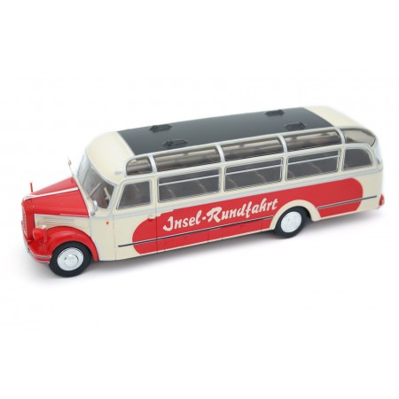 IXO Borgward BO 4000 Insel Rundfahrt 1952 - Beige/Red