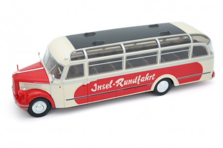 IXO Borgward BO 4000 Insel Rundfahrt 1952 - Beige/Red