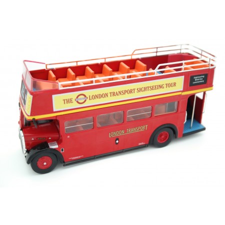 IXO AEC Regent III RT Open Top London Transport 1950 - London Red