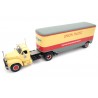 IXO Mack B 61 with 1-axle Trailer #760 Union Pacific 1955 - Yellow/Red/Grey