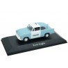Atlas Corgi Ford Anglia 105E Metropolitan Police 1959 - Lagoon Blue/Ermine White