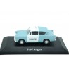 Atlas Corgi Ford Anglia 105E Metropolitan Police 1959 - Lagoon Blue/Ermine White
