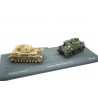 Altaya Pz.Kpfw. IV Ausf. G vs M3 Lee - Kasserine Pass, Tunisia 1943 - Camouflage/Green, World of Tanks