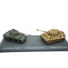 Altaya M4A4 Sherman Firefly vs Pz.Kpfw. VI Tiger I Ausf. E - Normandy, France 1944 - Green/Camouflage, World of Tanks