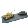 Altaya M4A4 Sherman Firefly vs Pz.Kpfw. VI Tiger I Ausf. E - Normandy, France 1944 - Green/Camouflage, World of Tanks