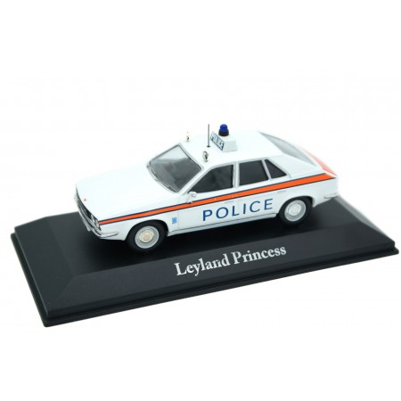 Atlas Corgi Leyland Princess 1800 HL Staffordshire Police 1975 - Old English White
