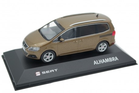 IXO Seat Alhambra II 7N 2010 - Black Oak Brown Metallic