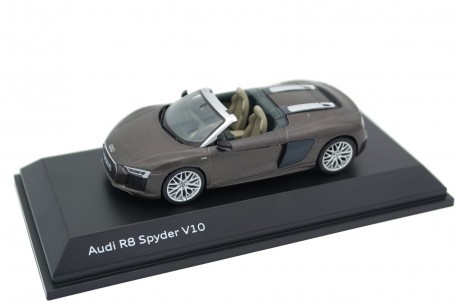 Herpa 5011618533 Audi R8 Spyder V10 4S 2016 - Argus Brown Matt